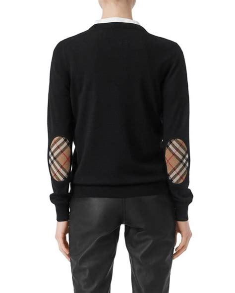 burberry london sweater women's|Burberry vintage merino wool sweater.